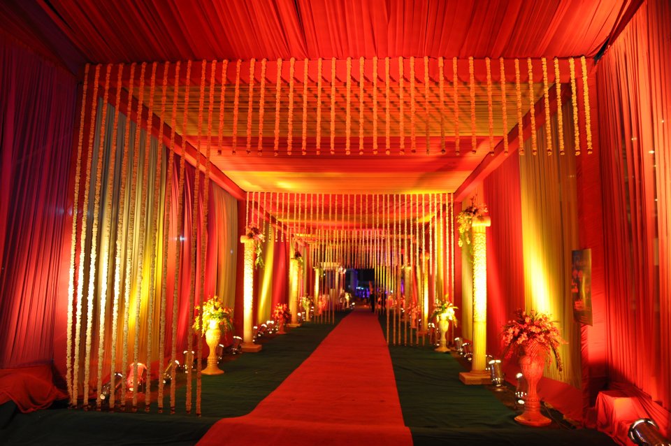 Vishnu greens ghaziabad wedding decoration