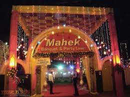 Mehak party lawn sahibabad entrance decoration